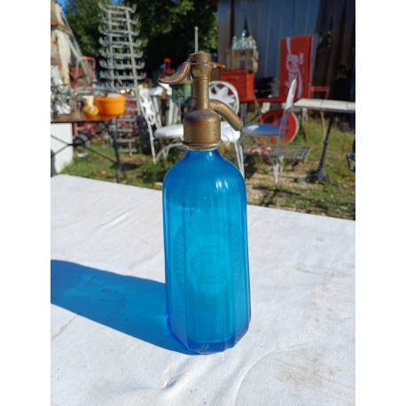 Bouteille à Eau de Seltz Bleu