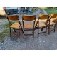 6 Chaises de Bistrot Baumann des Années 60