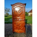 Armoire 19 éme en Noyer , 2 Portes , 2 Tiroirs