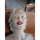 Buste en résine Marilyn Monroe années 60