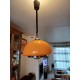 Suspension Vintage Opaline Orange " VIRO "