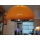 Suspension Vintage Opaline Orange " VIRO "