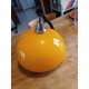 Suspension Vintage Opaline Orange " VIRO "