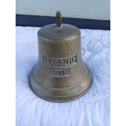 Cloche en Bronze " Titanic 1912 "