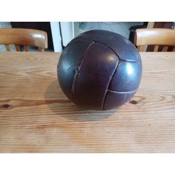 Ballon de Foot ancien en cuir