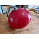 Suspension Vintage Opaline Rouge " VIRO "