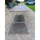 Table Insutrielle en Aluminium et Bois