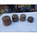 4 Moules a Chapeaux Bois Vigano Roma