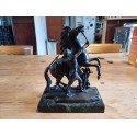 Bronze Guillaume Coustou 18 éme " Cheval de Marly " 1677- 1746
