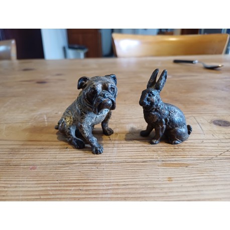 2 Bronzes de Vienne 19 éme