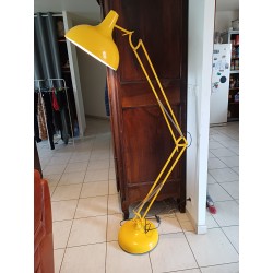 Grande Lampe Modulable Métal Jaune