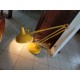 Grande Lampe Modulable Métal Jaune