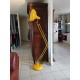 Grande Lampe Modulable Métal Jaune