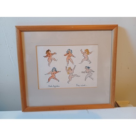 Dessin Aquaréllé de Sheila Appleton