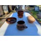 Lot de 4 Poteries en Terre Cuite