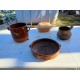 Lot de 4 Poteries en Terre Cuite