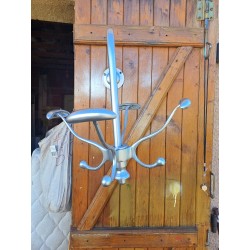 Porte Manteaux Mural Métal Chromé Tourniquet