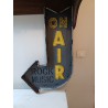 Enseigne Métal On Air Rock Music