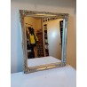 Miroir Bois et Stuk Argenté