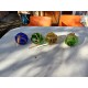 déco Marine 2 Boules de Couleurs en Verre