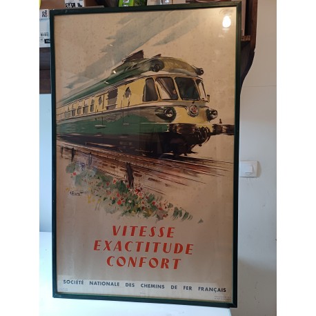 Affiche SNCF 1958 par Albert Brenet