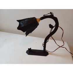 Lampe Art déco Fer Forgé Noir