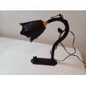 Lampe Art déco Fer Forgé Noir