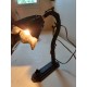 Lampe Art déco Fer Forgé Noir