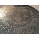 Roue a Fuseaux Horaires Christofle Métal Argenté