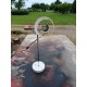 Lampe des Années 60 Métal Blanc