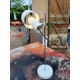 Lampe des Années 60 Métal Blanc