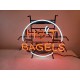 Enseigne Néon Vintage USA " Hot Bagels "
