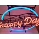 Enseigne Néon Vintage USA "Happy Days "