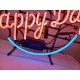Enseigne Néon Vintage USA "Happy Days "