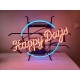 Enseigne Néon Vintage USA "Happy Days "