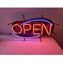 Enseigne Néon Vintage USA " Open "