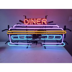 Enseigne Néon Vintage USA " Dinner "