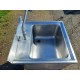 Plonge de collectivité Inox 1 Bac