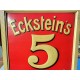 Plaque Tole Publicitaire Eckstein's Cigarettes