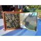 Miroir Triptyque 1876 : L.B