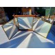 Miroir Triptyque 1876 : L.B