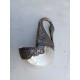 Bénitier Nacre et Métal Argenté