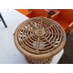 Tabouret Rotin Vintage " 1915 "