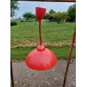 Suspension Vintage Métal Rouge
