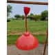 Suspension Vintage Métal Rouge