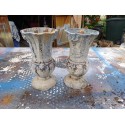 Paire de Vases en Fonte 1900 de Charleville - Mézières