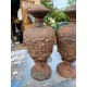 Paire de Pots a Feux en Fonte 1900 : Charleville - Mézières
