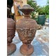 Paire de Pots a Feux en Fonte 1900 : Charleville - Mézières