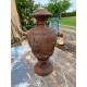 Paire de Pots a Feux en Fonte 1900 : Charleville - Mézières