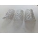 1 Lot de 5 Appliques Verre de Murano " Tuiles "